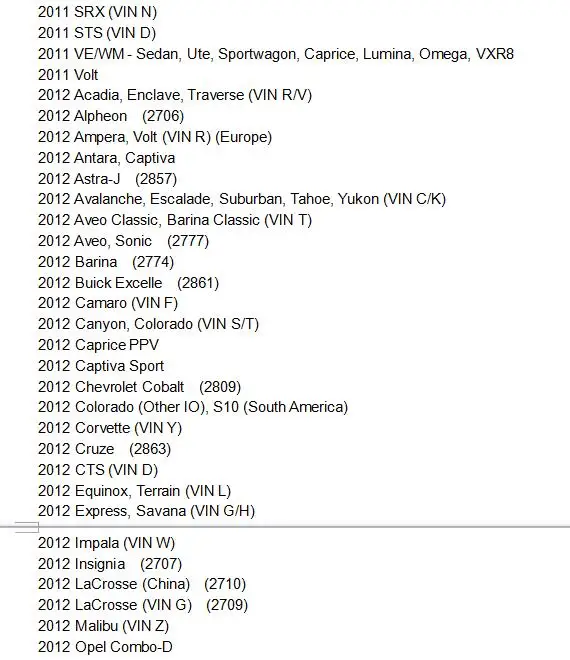 car list-3