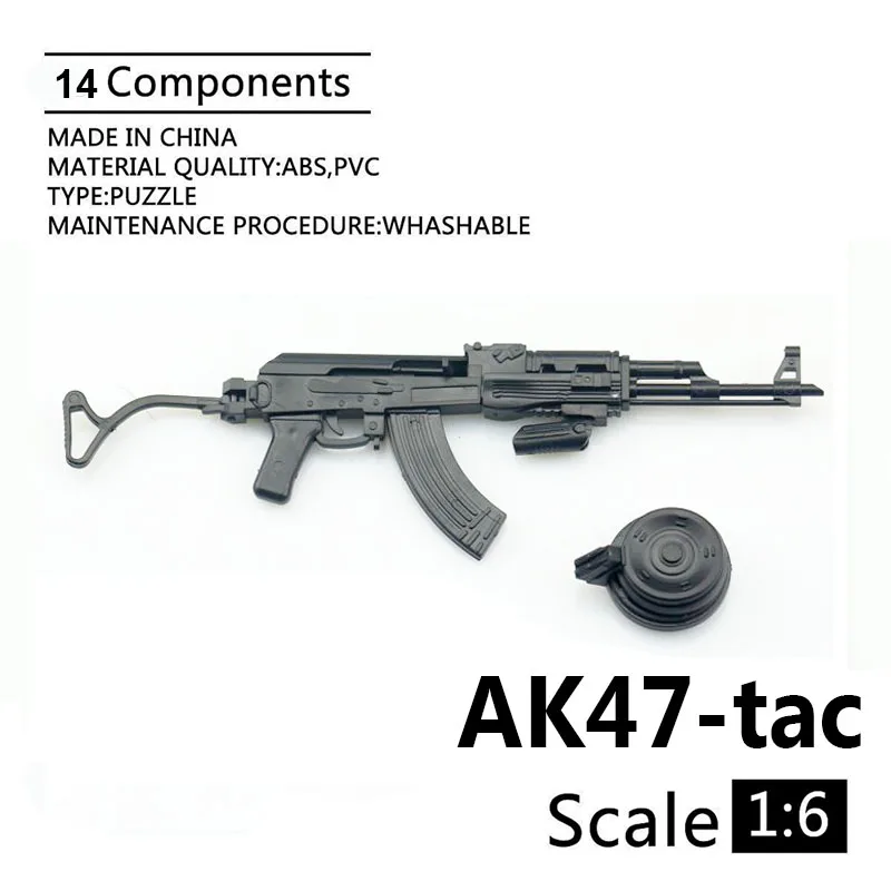 1:6 солдат 4D сборная Модель AK47 AKM модель