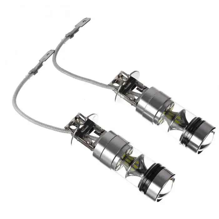 H3 светодиодный противотуманный фонарь 100 Вт чрезвычайно яркая автомобильная лампа для вождения белый безопасный TD326