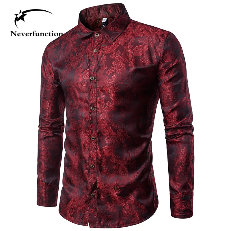 red and gold mens shirt