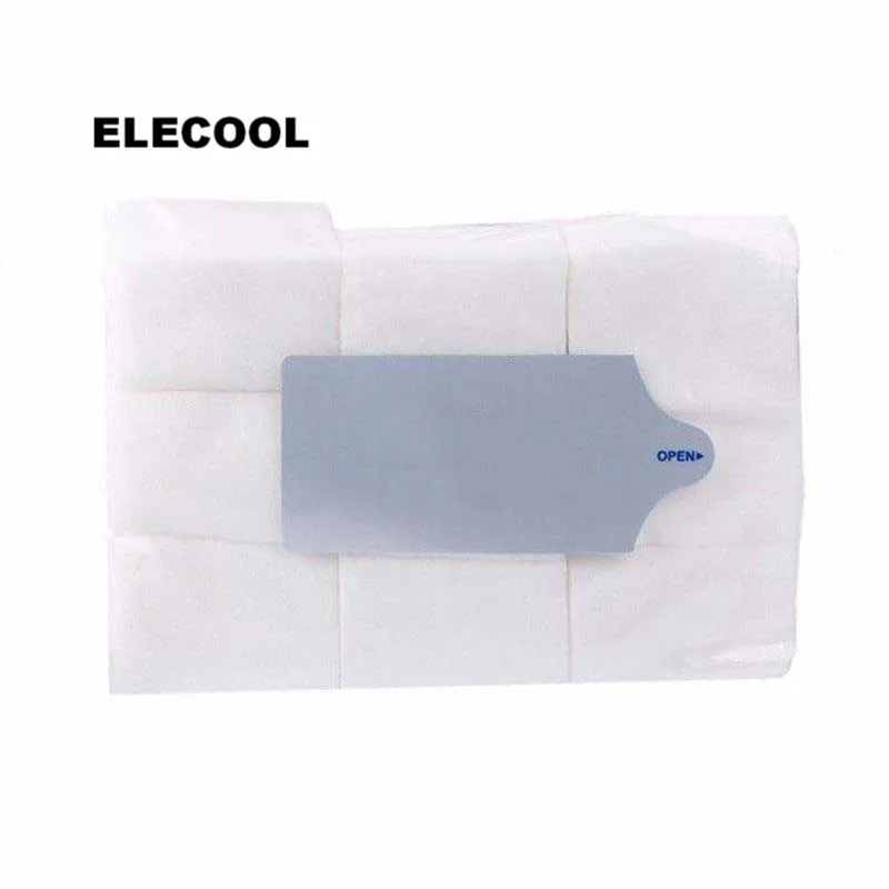 

ELECOOL Professional 700Pcs/Pack Nail Polish Remover Clean Wipes pads Cotton Lint Pads Paper Nail Art Tools