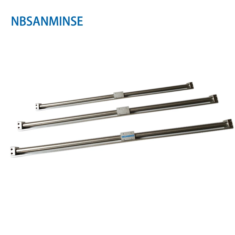 

NBSANMINSE CY3R 32mm Bore Pneumatic Magnetically Coupled Rodless SMC Type Pneumatic Parts Compress Air Cylinder Direct Mount