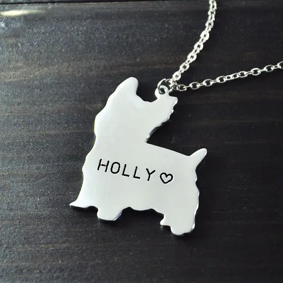 

Yorkshire Terrier necklace Yorkshire Terrier pendant alloy dog pendant creature necklace a good gift