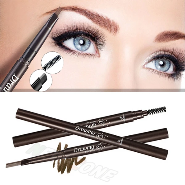 

Triangle Top Eye Brow Pencil Makeup Automatic Rotating eyebrow shaping pencil waterproof long lasting smooth