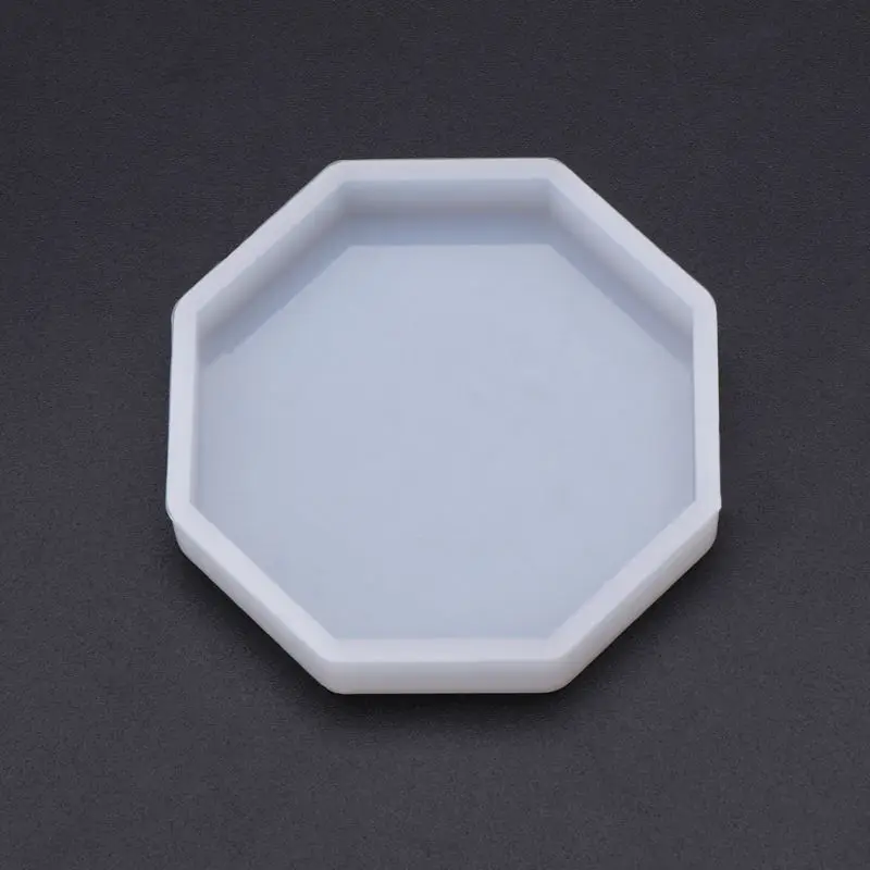 Силиконовые формовое зеркало DIY Эпоксидной смолы ремесла Подвеска для ювелирных изделий украшения Геометрическая, Шестигранная форма