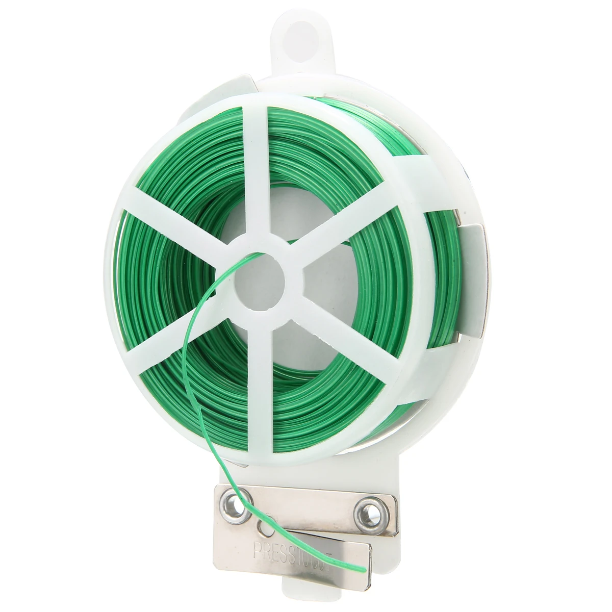 Mayitir Portable Roll Wire Twist Wire Metal Cable Ties Reusable Garden Cable Ties 30M