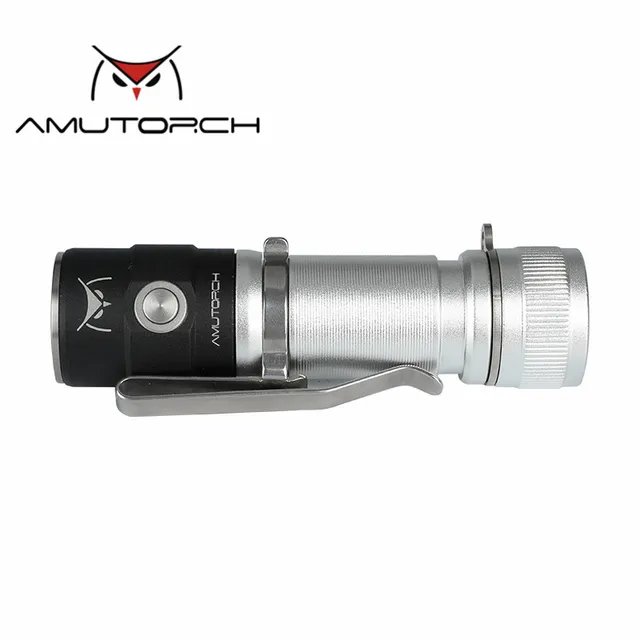 Amutorch AX2  XPL HD 1200LM  Stepless Dimming  18650/ 16340 EDC Led flashlight