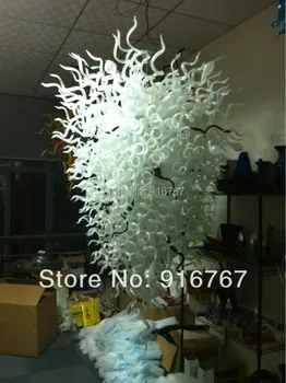 

C99-Free Shipping Qualified Homemade Light Blown Glass Chandelier Art