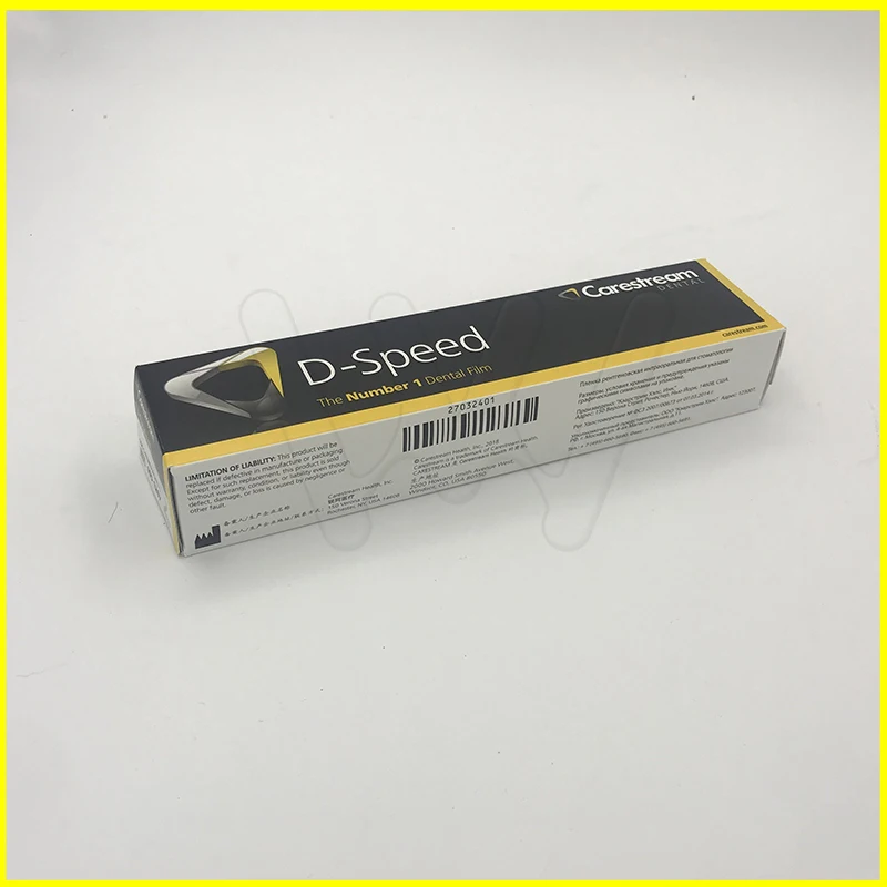 1 коробка зубные Kodak Intraoral D-speed 100 рентгеновские пленки Carestream DF-58 взрослый Размер 2