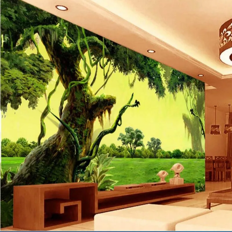 

Фотообои под заказ, большие фрески, 3D стерео, обои для стен 3 d