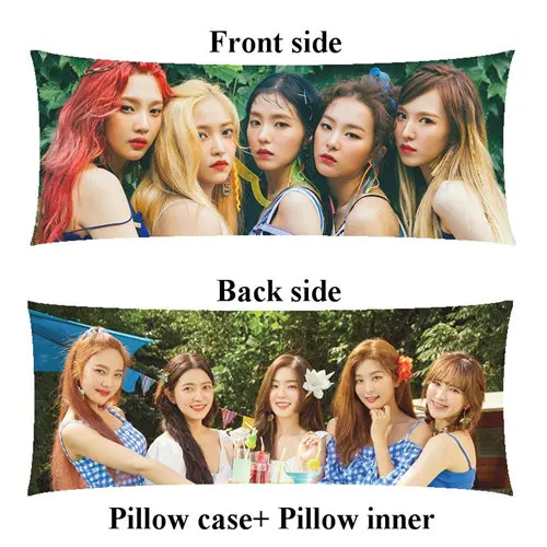 picture Новая Корейская красная бархатная домашняя Подушка с внутренней SeulGi Irene Yeri Wendy Joy body Подушка Настройка печати обе стороны - Цвет: picture