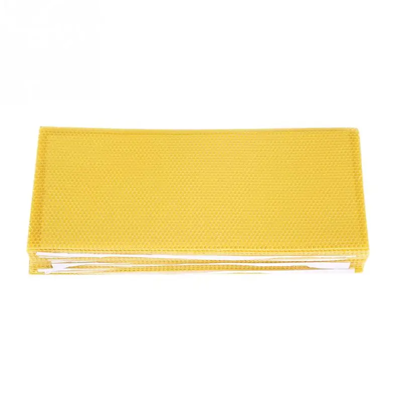 

30PCS Beekeeping Nest Box Foundation Beeswax Honeycomb Sheets Beekeeper Tools