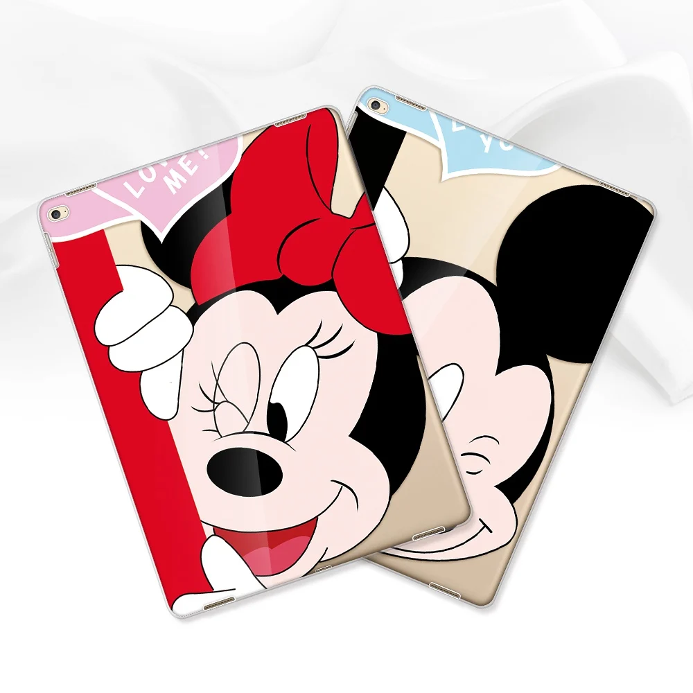 

Mickey Case For Apple ipad Mini 123 Case Transparent Mouse Cover For iPad Mini2 Coque For iPad Mini 1 2 3 Case For iPad Mini 3