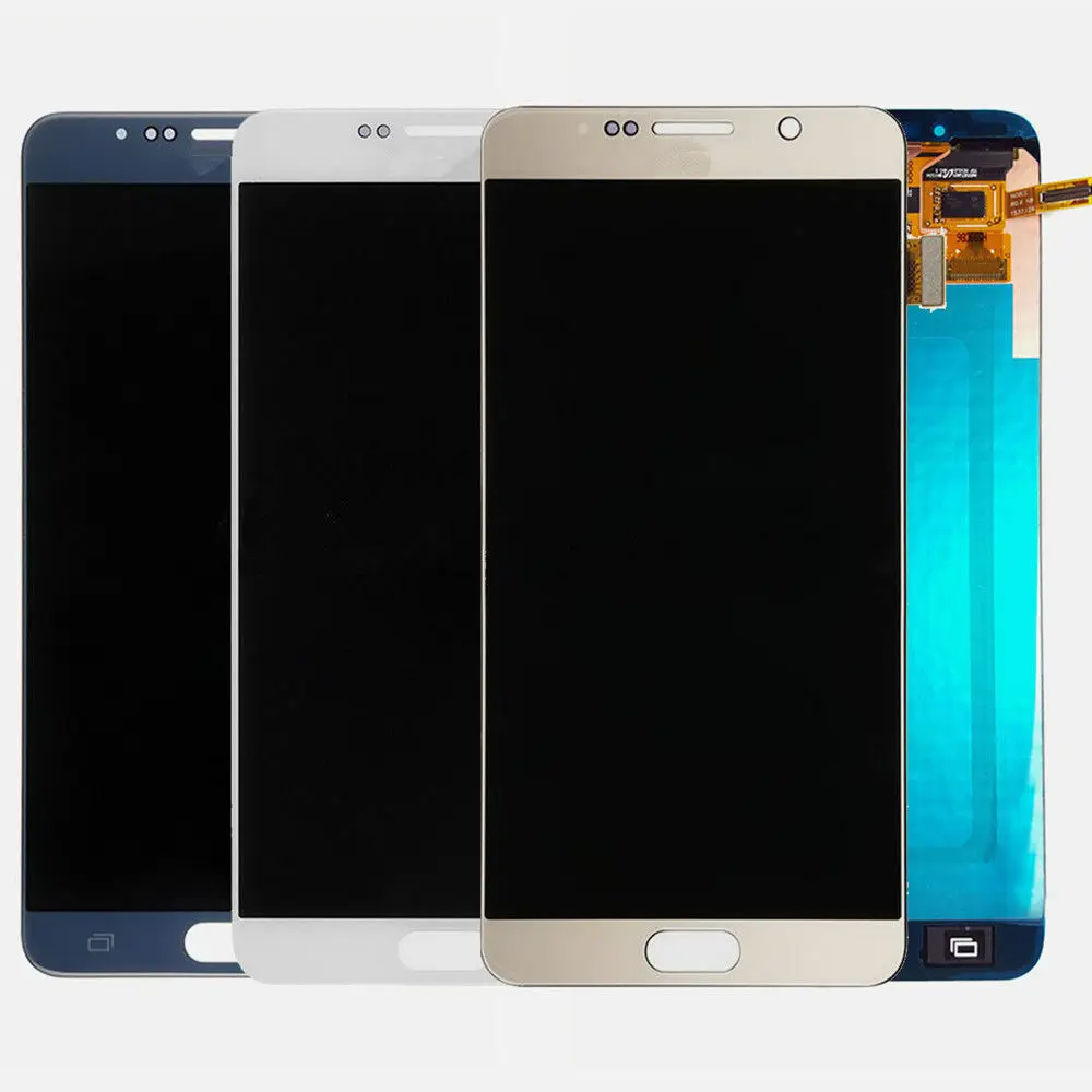 100% Оригинальный ЖК дисплей для SAMSUNG Galaxy Note 5 Note5 N920 N920A N920F кодирующий