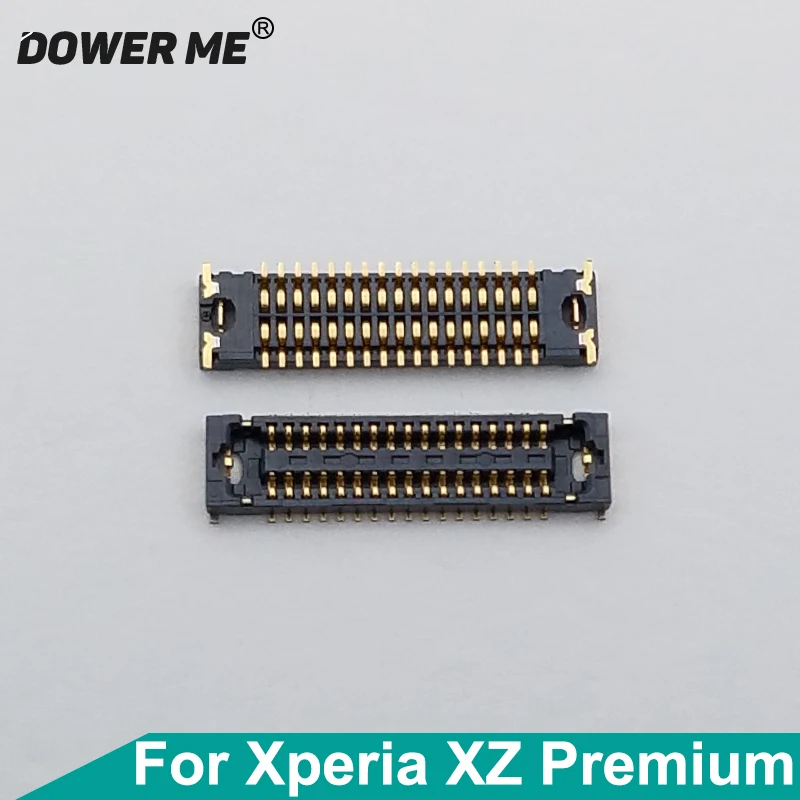 

Dower Me On Motherboard Power Volume Button Flex Cable FPC Connector Clip Plug For Sony Xperia XZ Premium G8142 G8141 XZP