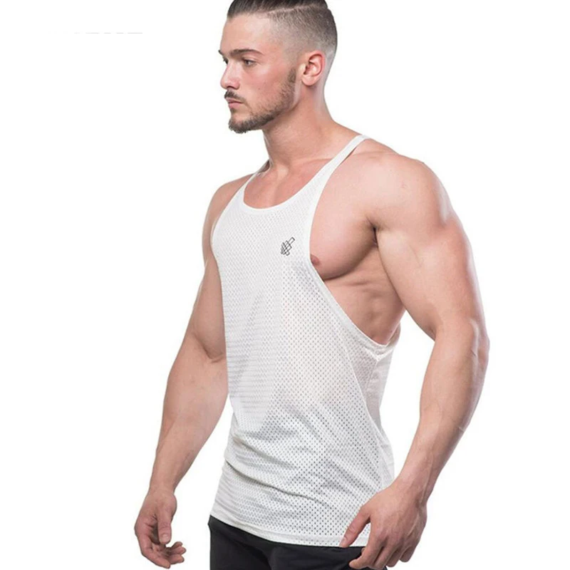 Male Tank Tops gym Undershirt men-1