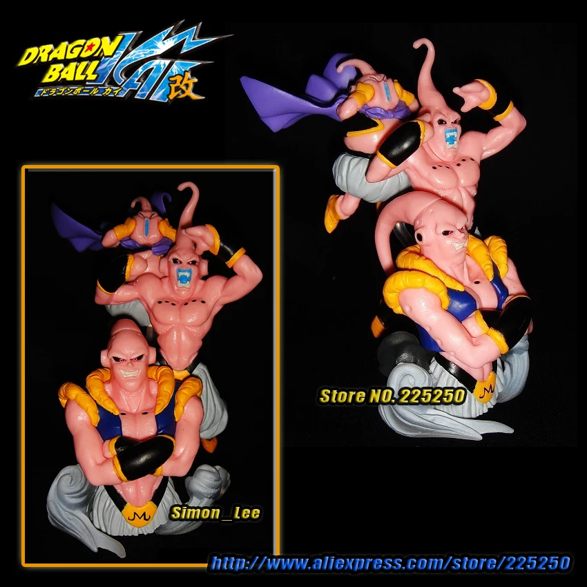

Japanese Anime DRAGONBALL Dragon Ball Z/Kai Genuine Original BANDAI Gashapon HG Imagination PVC Toys Figure Part 10 - Majin Buu