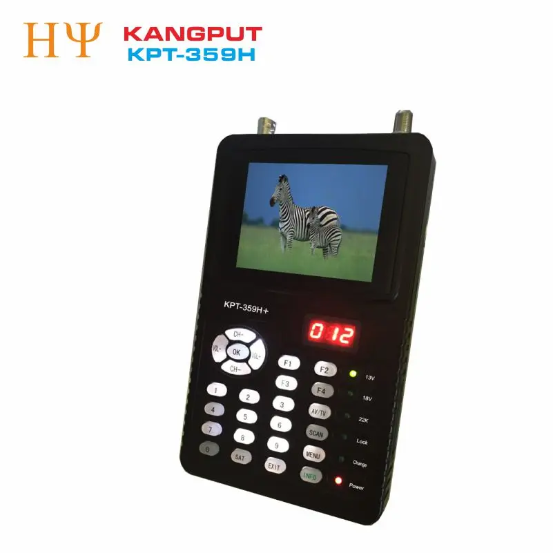 [Подлинный] KPT-359H DVB-S2 FTA C KU Band Цифровой спутниковый Finder метр с MPEG-2/MPEG-4 | Электроника