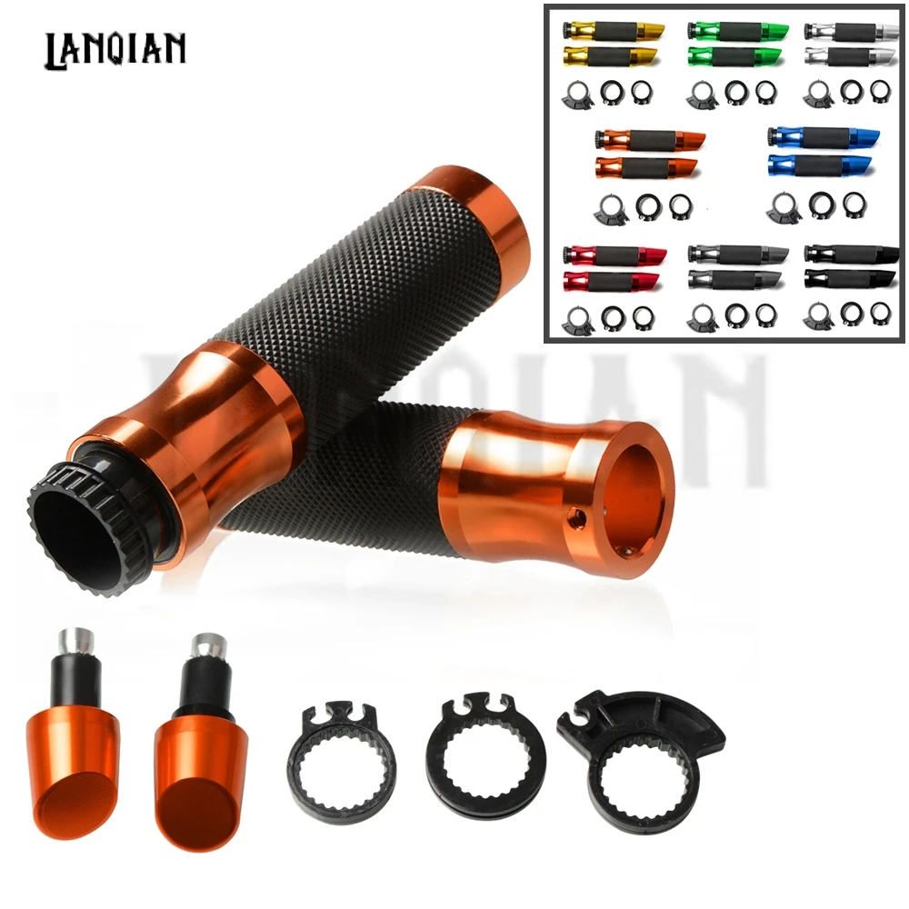 Motorcycle CNC 22MM Brake Clutch Handle Set Grip&Handlebar EndsFor KTM