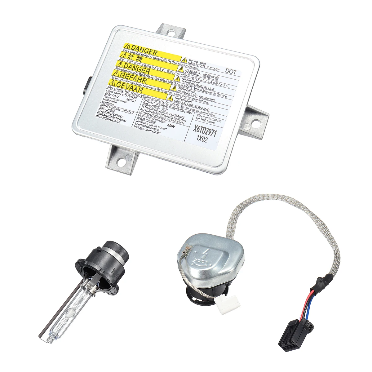 

X6T02971 Car Xenon HID HeadlIght Ballast & Igniter & Bulb for Honda S2000 2004-2008 for Mazda 3 2002-2005 for Acura 2002-2005