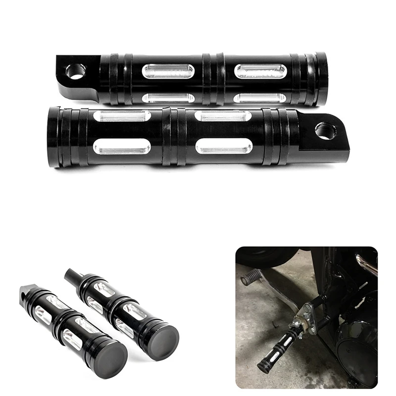 

Motorcycle CNC Aluminum Foot Rest Male Mount Foot Pegs Motorbike Footrest For Harley Sportster Touring