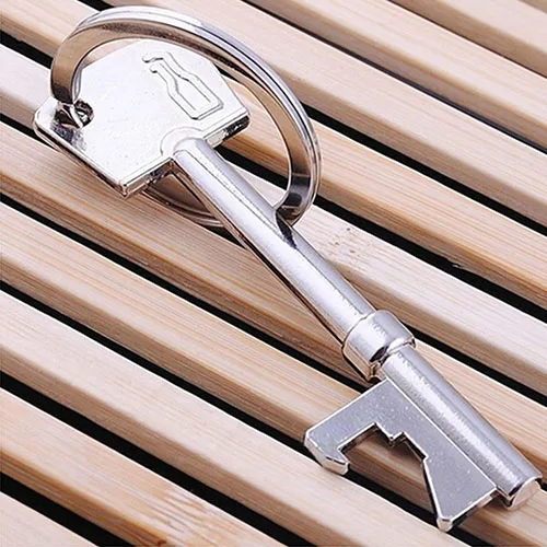 

Retro Metal Portable Key New Beer Bottle Opener Key Ring Keychain Zinc Alloy Key Chain Keyfob Beer Bar Tool Claw Gift