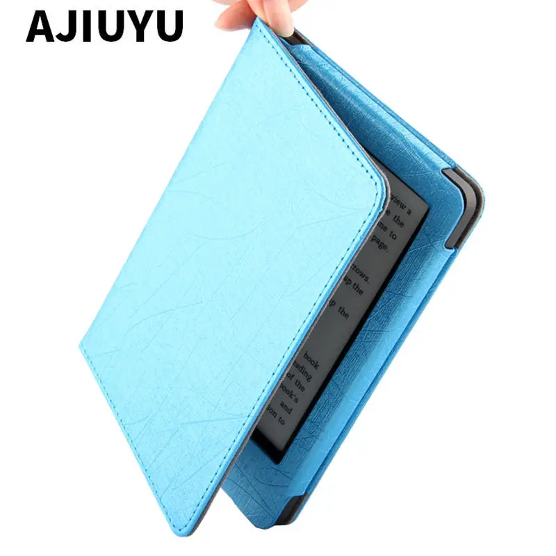 

PU Leather Cover Case For Amazon Kindle 7th Generation New 2014 Ebook Reader 6 inch Protective Cover wp63gw Protector Sleeve