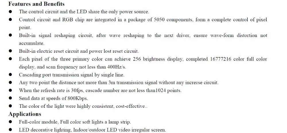 1000 шт./катушка WS2812B; 4PIN; 5050 SMD RGB LED со встроенным WS2811S ic внутри;