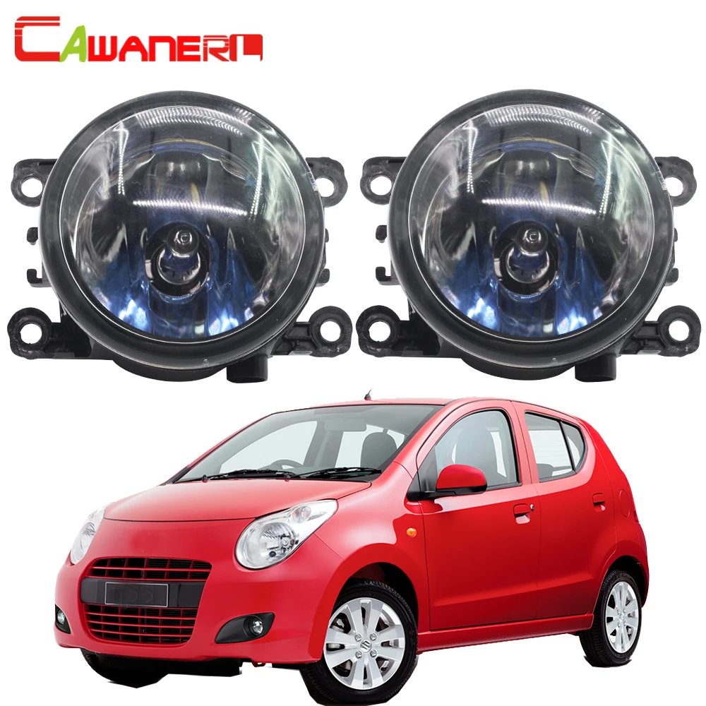 Cawanerl 2 Pieces 100W Car Halogen Fog Light DRL Daytime Running Lamp