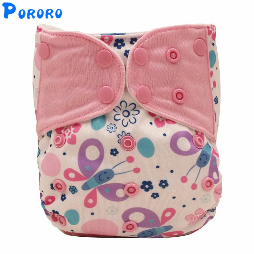

Baby Reusable Cloth Diaper Cover Pocket Fitted Diaper Baby Girl Boy Cloth Nappies Digital Diaper