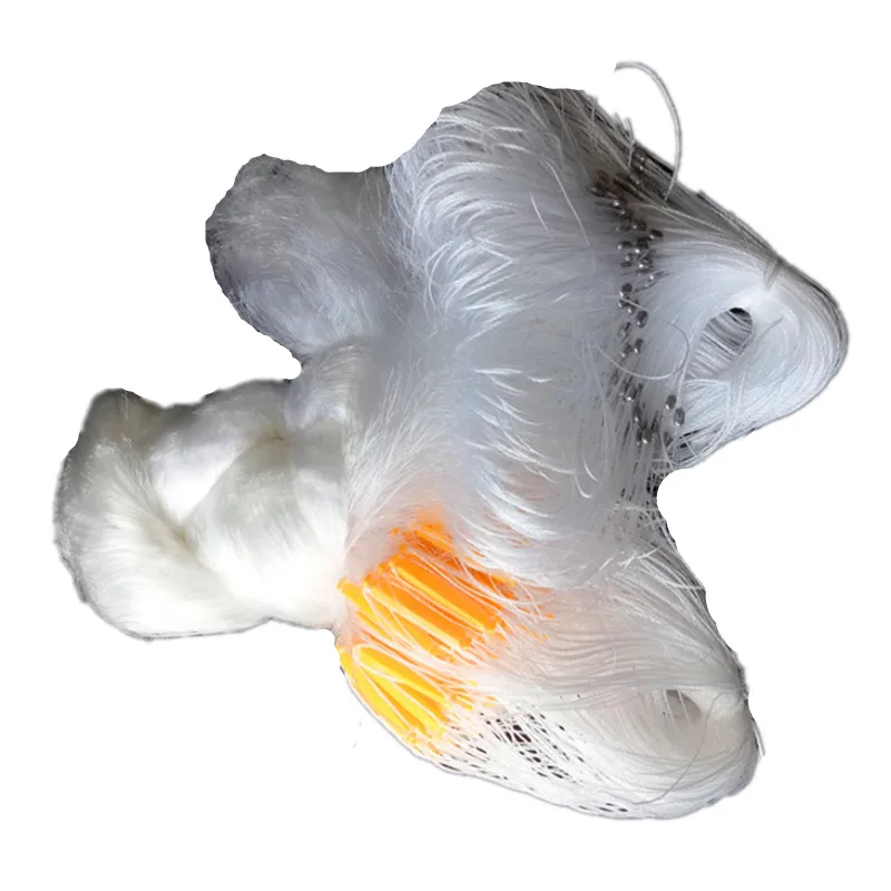 strong depth 3m monofilament nylon net 3 layer length 90m grid sticky gill net fishing network pesca rakolovka fish trap visnet