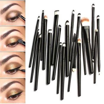 

20Pcs Professional Makeup Cosmetic Powder Foundation Eyeshadow Eyebrow Lip Brushes Set Tool