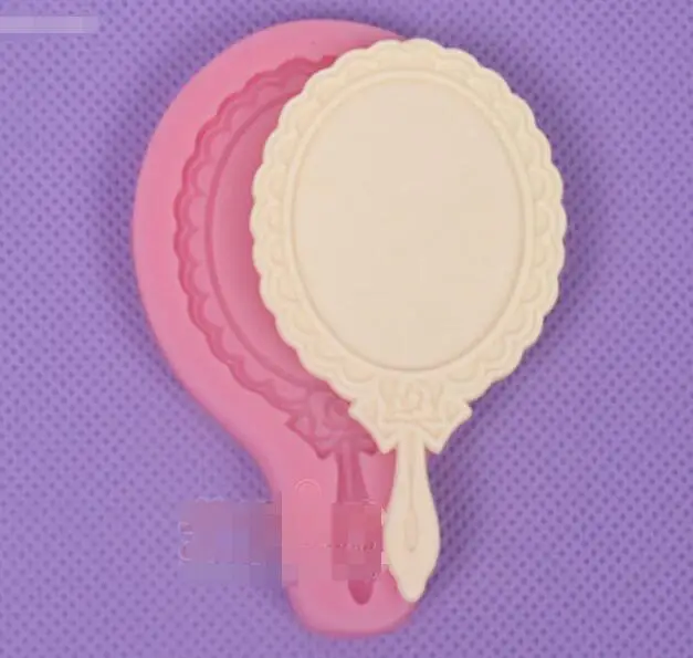 

Cake Mold 1 pc mirror Valentine's day woman Silicone Mould Cake Fondant Tool Decorating Mold Kitchecn