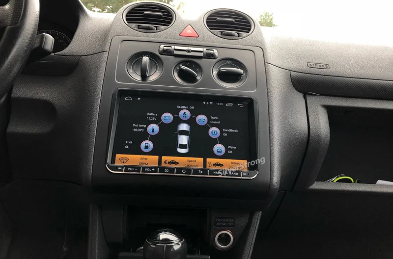 Clearance SilverStrong Android9.1 Car Multimedia player for VW Passat Radio Car DVD for Golf for Tiguan for Vento GPS Option DAB TPMS 6