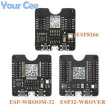 ESP8266 ESP-WROOM-32 ESP32-WROVER Downloader Programador Soquete de Teste Placa De Desenvolvimento para ESP-12F ESP-07S ESP-12S ESP32