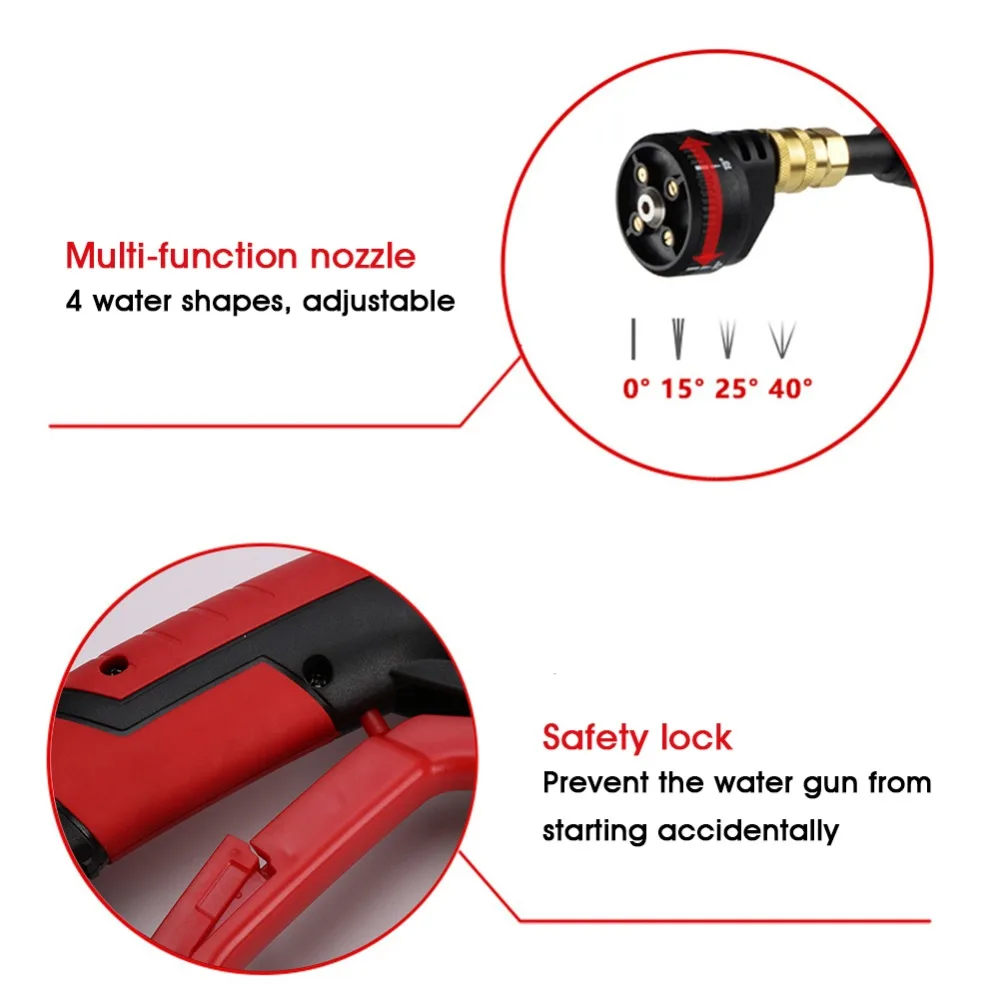 Car Washer 68V Lithium Battery High Pressure Brushless Car Washing Machine Rechargeable Portable Low Sound Power Efficient EUUSUK PLUG Opptional  (9)