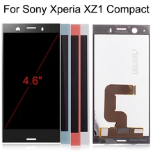 4," ЖК-дисплей для SONY Xperia XZ1 Compact дисплей сенсорный экран Замена для SONY Xperia XZ1 Compact Mini lcd G8441 G8442