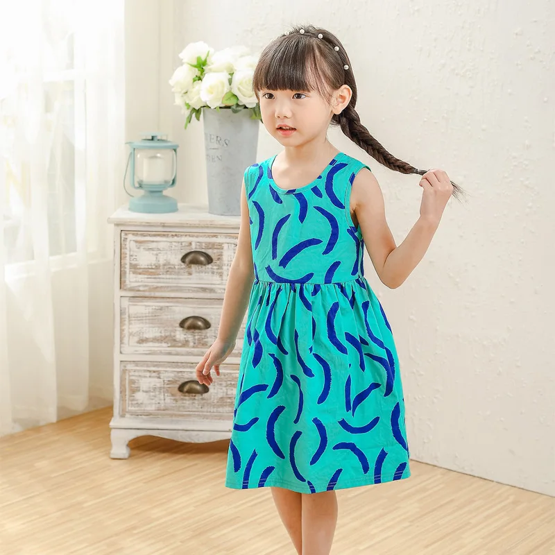 

10Years Girls Dress Casual Dress For Girl Teen Summer Sleeveless Girls Brand Dresses Costumes For Kids Girl Party Dress Teenager