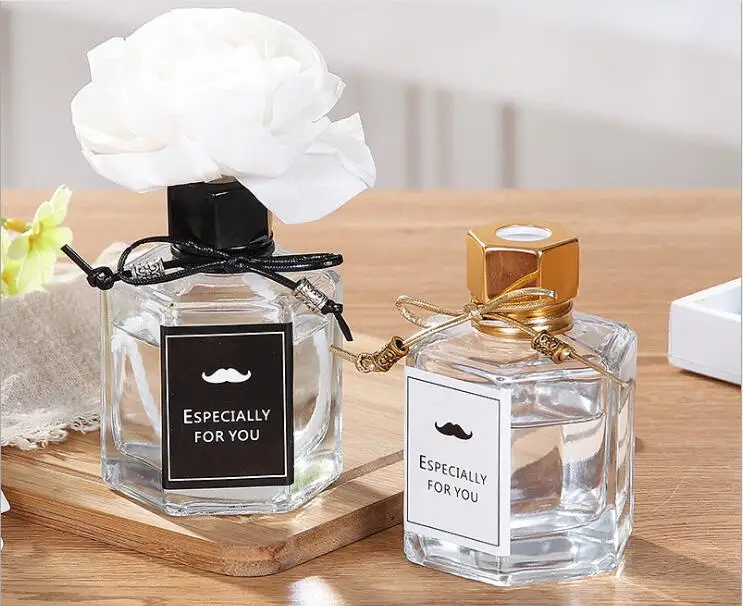 

New Arrival 120ml Hexagonal Aromatherapy Glass Perfume Oil Empty Bottle 100pcs/lot