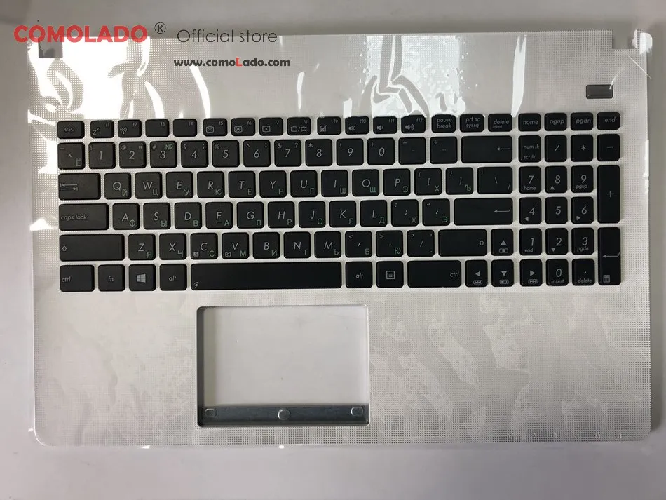 

RU Russian keyboard for ASUS X501 X501A X501U X501EI X501X X501XE with white Topcase Cover keyboard RU Layout
