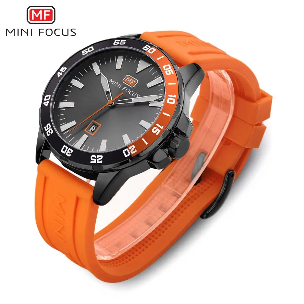 Skup MINI FOCUS moda zegarek kwarcowy mężczyźni zegarki Top marka luksusowy zegarek męski Sport mężczyzna Wrist Watch Hodinky Relogio Masculino