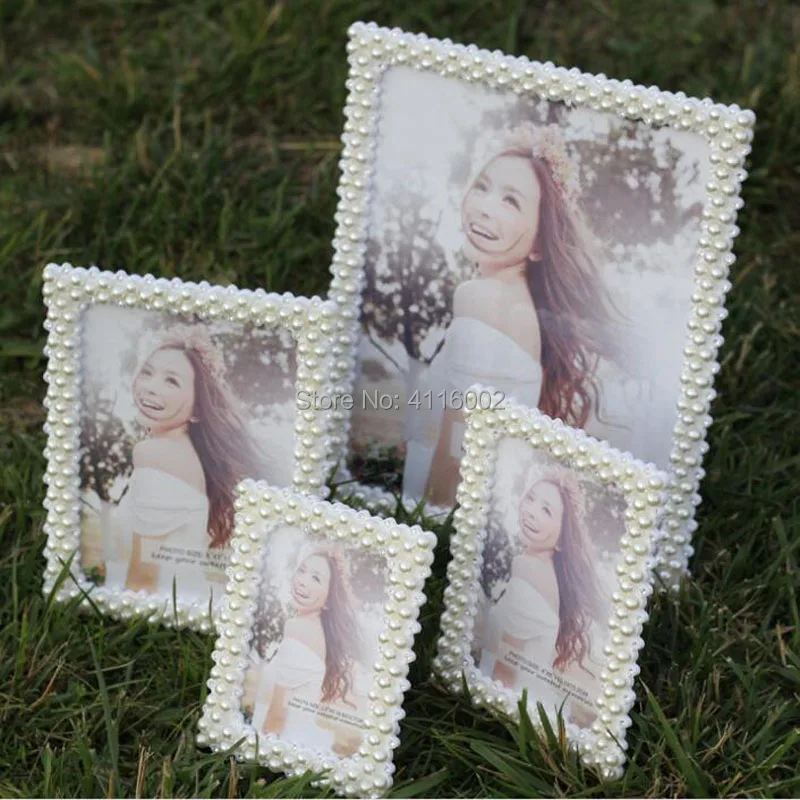 

Фоторамка с жемчугом и бриллиантами, 7 дюймов, 50 шт.