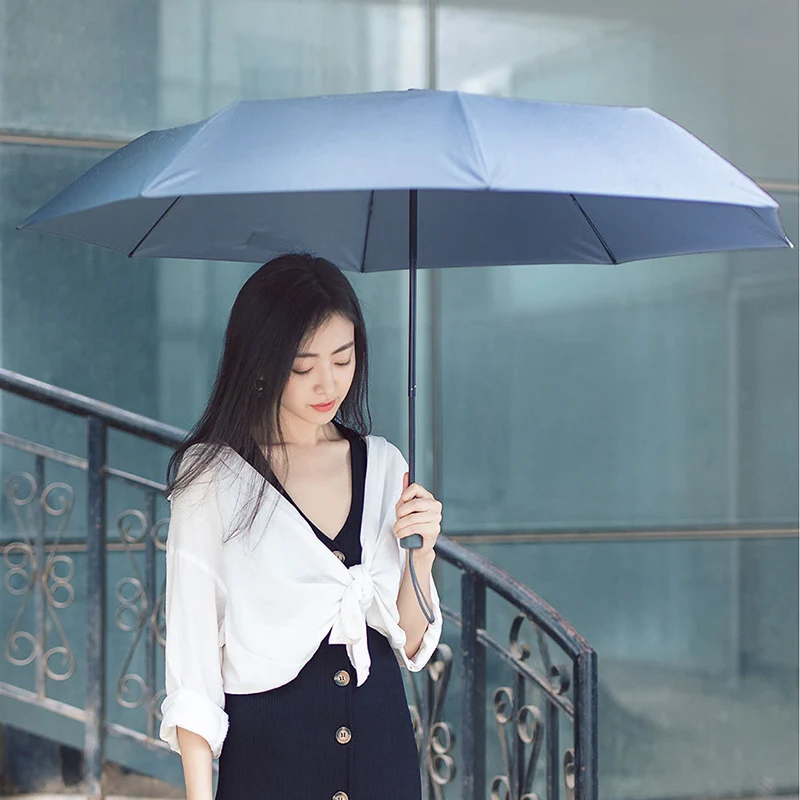 Xiaomi 90fun Portable Umbrella Gift for Kids Men Women family UV Sunny Rainy Windproof 2-3 person 90 points minutes Umbrella