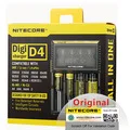 NITECORE F1 Батарея Зарядное устройство 5V 1A с эффектом приближения c зарядкой Micro-USB Смарт Мощность банка для батарей Li-Ion(литий-ионных батарей IMR 26650 18650 10440 14500 батареи Зарядное устройство C2