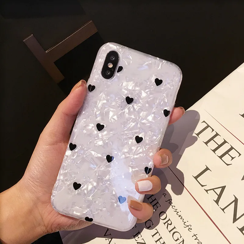 Чехол для телефона Gimfun Love Heart для Iphone Xs Max Xr, блестящий Блестящий ТПУ чехол для Iphone 11 Pro Max 7 8 6s Plus X, чехол