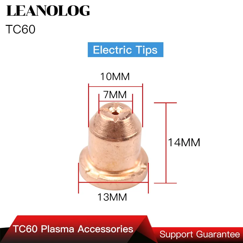 10pcs Inverter DC Plasma Cutter Accessories/Cutting Consumables 60A TC60 Plasma Cutting Gun/Cutting Torch Electrodes and Tips 10pcs Inverter DC Plasma Cutter Accessories/Cutting Consumables 60A TC60 Plasma Cutting Gun/Cutting Torch Electrodes and Tips