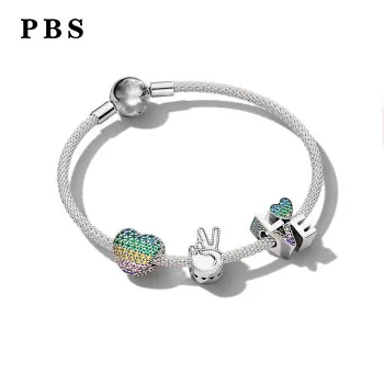 

PBS 100%925 Sterling Silver Original Copy Of High Quality 1:1 Bracelet Logo Free Package Manufacturers Wholesale