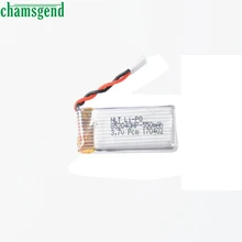 CHAMSGEND high quality White 1Pcs 3.7V 550mAh Battery Drone JXD 523 RC Quadcopter Spare Parts toy Battery may 24 P30