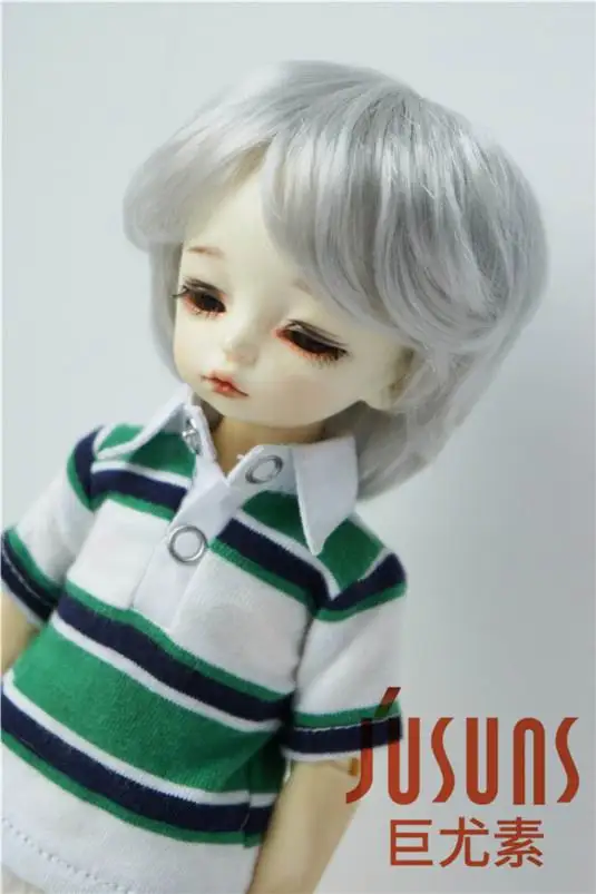 JD075 1/6 BJD парики 6-7inchYOSD с плавным вырезом куклы парики BB кукольный парик игрушка кукольный парик аксессуары