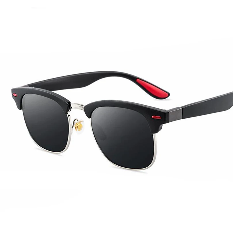 Солнцезащитные очки, мужские, круглые, поляризационные, бренд DAVE, дизайнерские, зеркальные, женские, солнцезащитные очки, Ретро стиль, классические, винтажные, очки для вождения, Gafas De Sol - Lenses Color: 3-1
